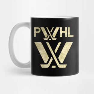 Pwhl Logo Distressed effect Mug